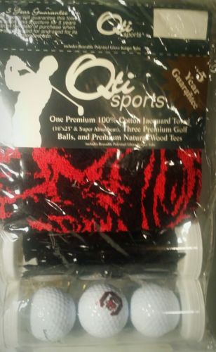 Qti Sports Golf Gift Set Golf Tees Towel And Balls USC Gamecocks South Carolina