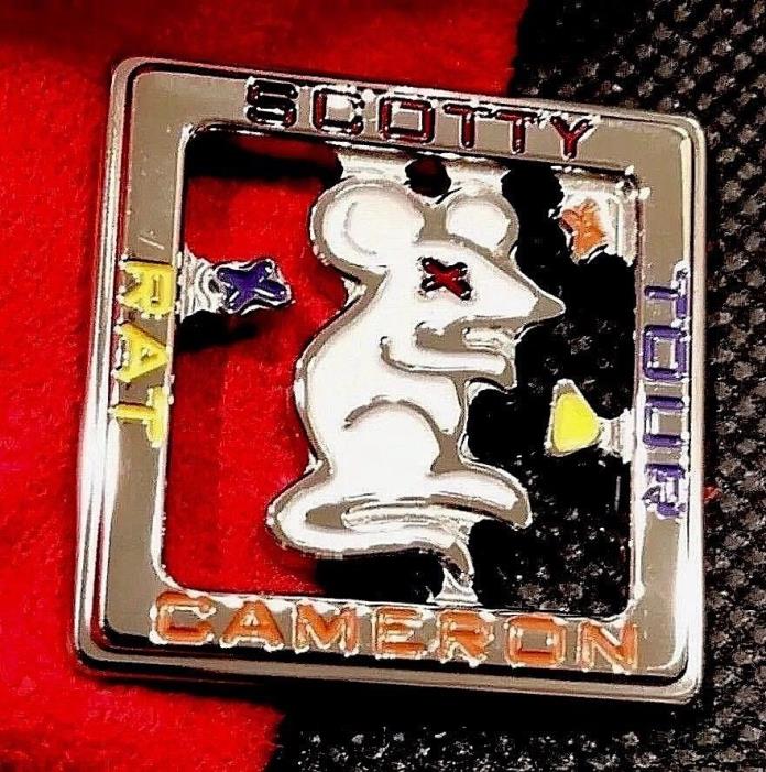 SCOTTY CAMERON Black Friday Gallery Event TOUR RAT Ball Coin Marker •SOLD OUT•
