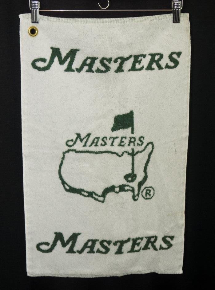 THE MASTERS Golf Bag Towel Tournament Course Augusta National Georgia 1507