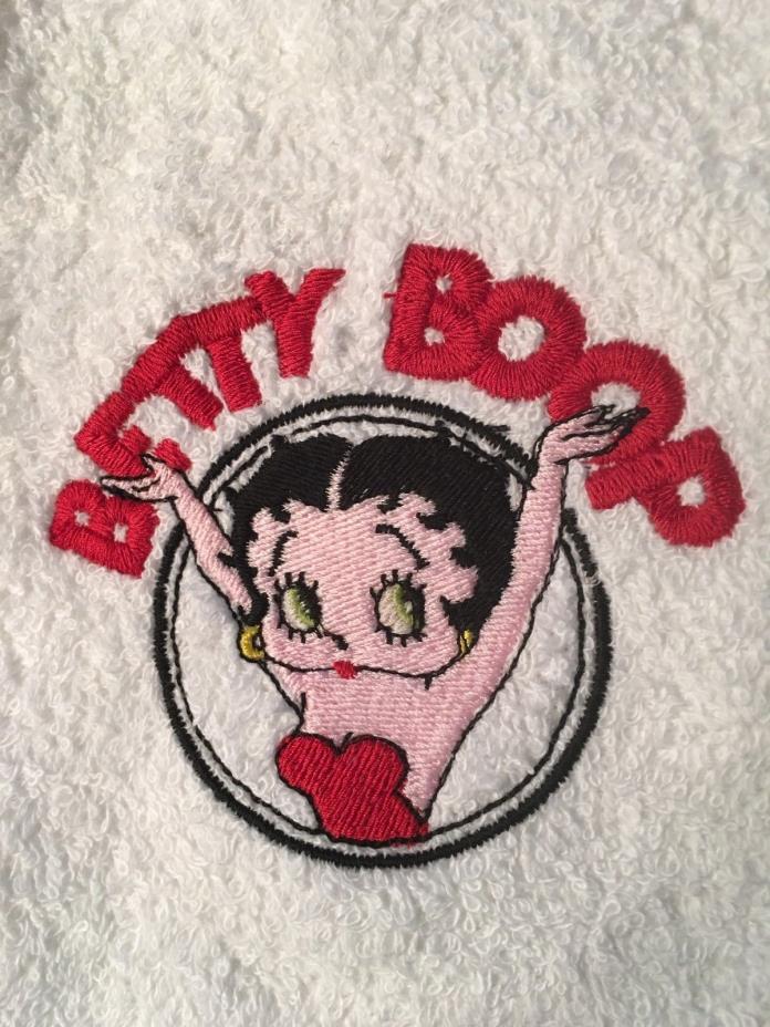 Free personalizing New Embroidered Betty Boop! Golf Towel