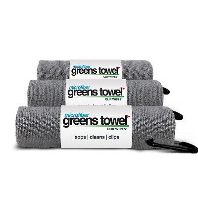Greens Towel Microfiber (3 Pack), 16