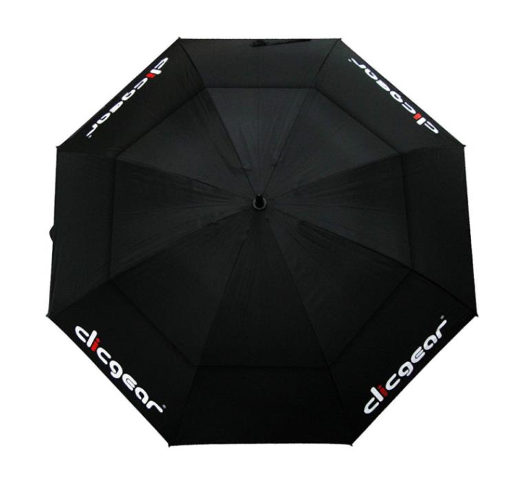 Clicgear 68” Double Canopy Golf Umbrella Black