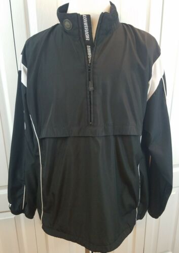 Mens Warrior Softshell Golf Pullover Windbreaker Size XL Authentic Mesh Lined