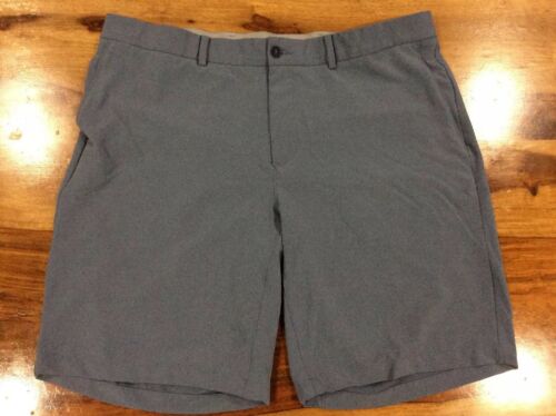Nike Golf - DRY-FIT Flat Front Stretch Shorts (Grey) Men's Shorts Size 38 ?? A06