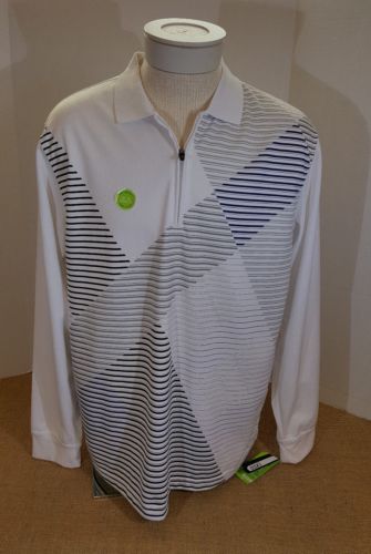 IZOD Preform Sun Control NWT Zip Golf Pullover  Size Large