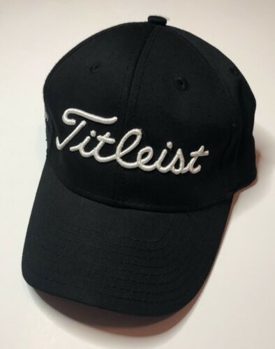 TITLEIST 2009 10th annual Gordo & Tubby Buckle ADJUSTABLE GOLF HAT/CAP BLACK NWT