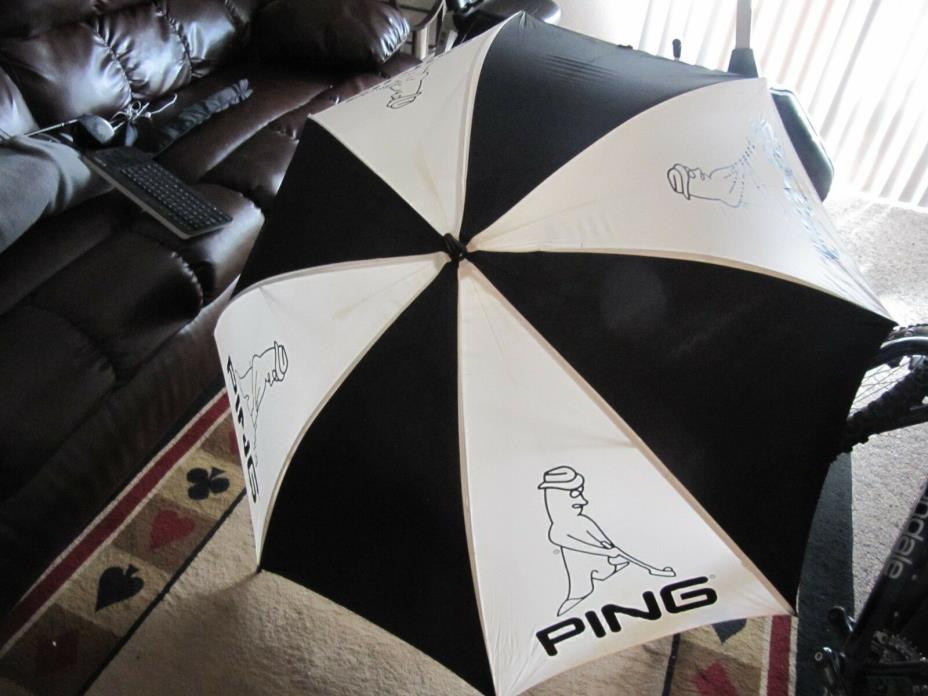 Ping man pingman golf umbrella . For parts or not working