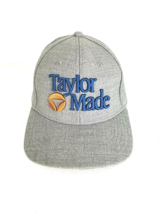Taylor Made Golf Hat Cap New Gray Flex fitted L/XL