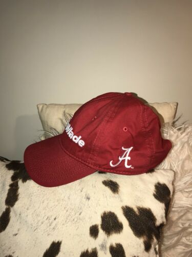 Taylormade NCAA Collegiate Golf Fitted Stitched Cap Hat ALABAMA CRIMSON TIDE
