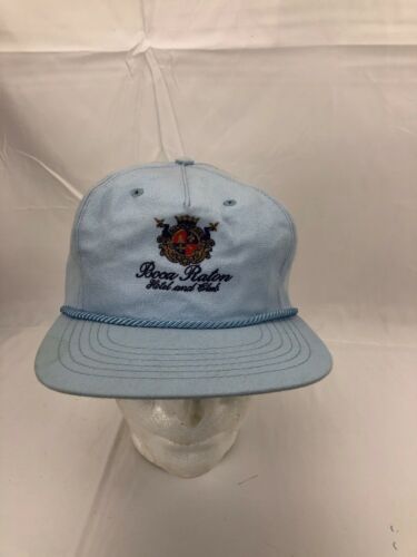 Vintage Boca Raton Resort and Club Golf Hat  Rare Made In USA Texace Brand