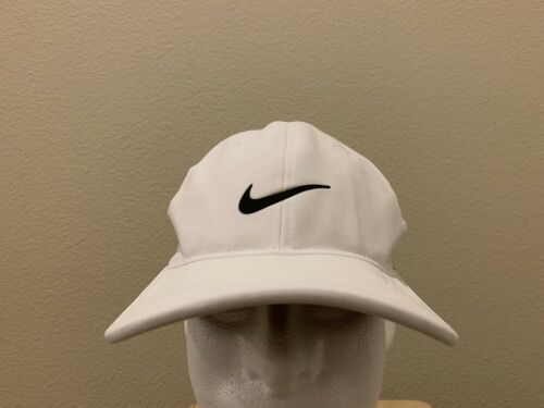 Nike Golf Men’s White Ultralight Tour Adjustable Hat Baseball Cap 639673-100