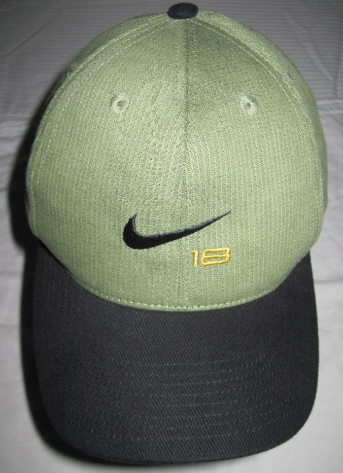 Nike Golf 18 holes men's adjustable Velcro hat Vtg 90's