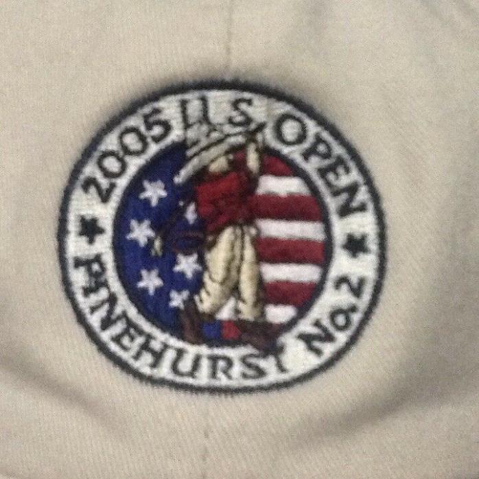2005 U.S. Open Pinehurst No. 2 USGA PGA Golf Cap Adjustable Hat Unworn Pre-own