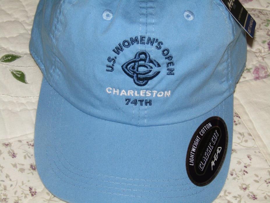 2019 US Open Golf Women's Hat Cap AHEAD Strapback  Blue NEW  TAGS Charleston SC