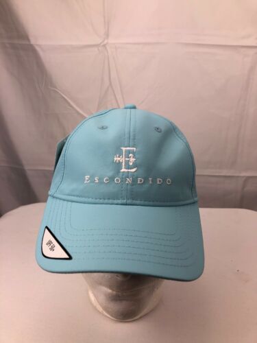 NWT Escondido Taylormade Womens Golf Hat Cap Adjustable Light Blue UPF 50+