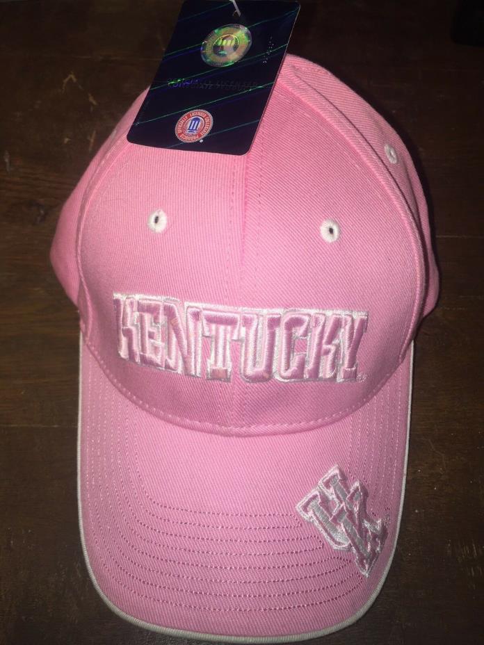 UNIVERSITY of KENTUCKY  Pink Ladies Hat Cap *Officially Licensed* Brand New/Tags