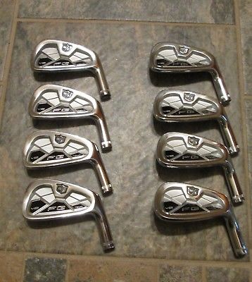 Wilson Staff FG Tour V2 Heads only 3-PW Righthanded .355  Used