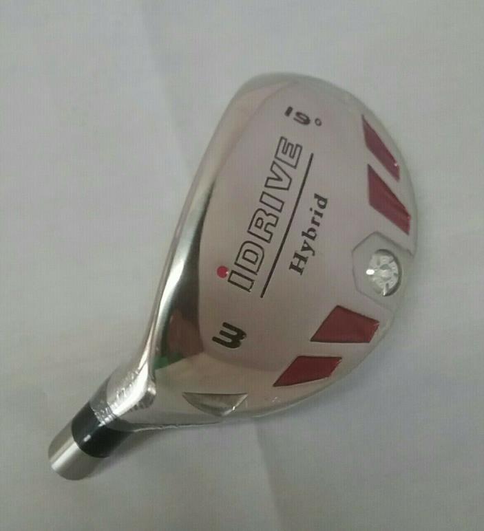 New #3 /19° iDRIVE HYBRID IRON LEFT HANDED Golf Club Component ( Head Only )