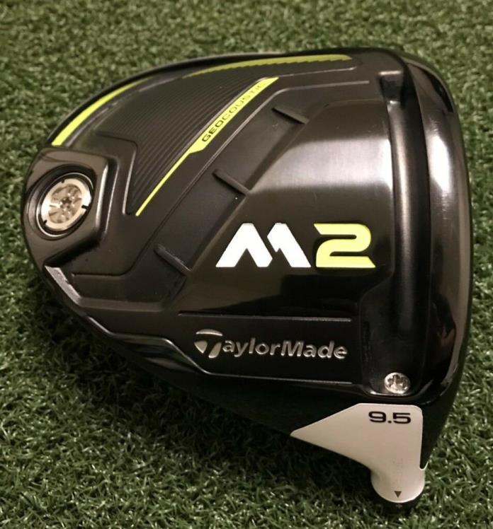 ?Excellent?TaylorMade Tour Issue (+ Stamped) M2 2017 Driver 9.5* HEAD ONLY