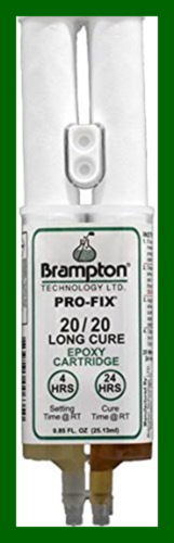 Brampton Epoxy PRO FIX 20/20 Long Cure Golf Club Repai 0.85 OZ Sporting Goods