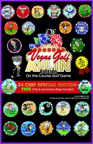 Vegas Golf All In Edition Free Deluxe TEE Bag Included FREE SHIPPING