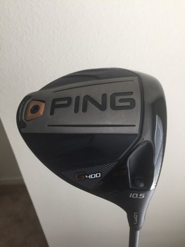 New- Shop Worn MINT Ping G400 10.5 Driver Aldila Tour Blue 65 Stiff