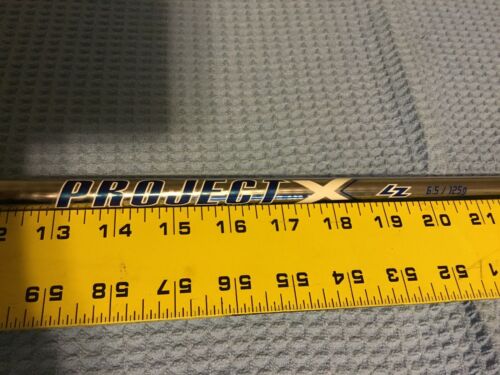 Project X LZ Steel Shaft 6.5 125 Grams, Pulled From Ap3’s 4 Iron Standard Length