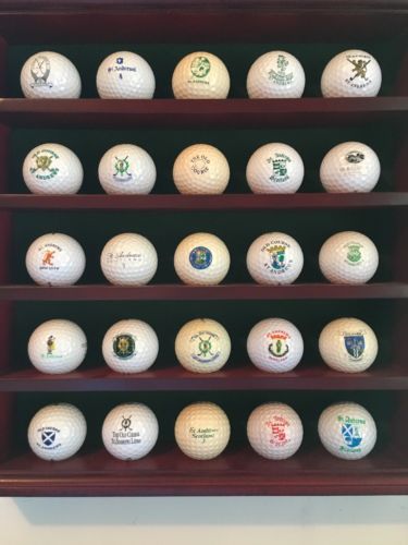 ST. ANDREWS GOLF COURSE LINKS Logo Golf Ball Balls. 25 different balls. Scotland