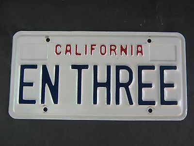 PERSONALIZED VINTAGE 90's VANITY California License Plate 
