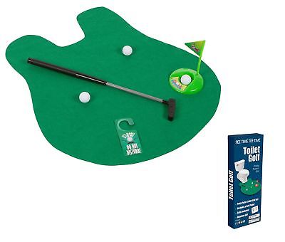 EZ DRINKER Toilet Golf - Putter Practice in the Bathroom Toy with this Potty ...
