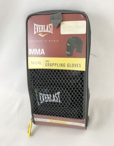 Everlast MMA Grapping Training L/XL Black Gloves