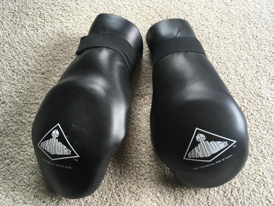 Century Boxing & Kickboxing Sparring Gloves XL black NEW NWOT adult X LARGE MMA