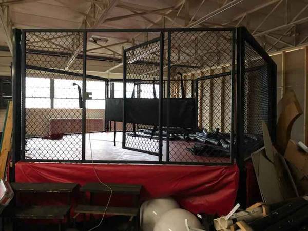 20 foot Hexagon MMA cage
