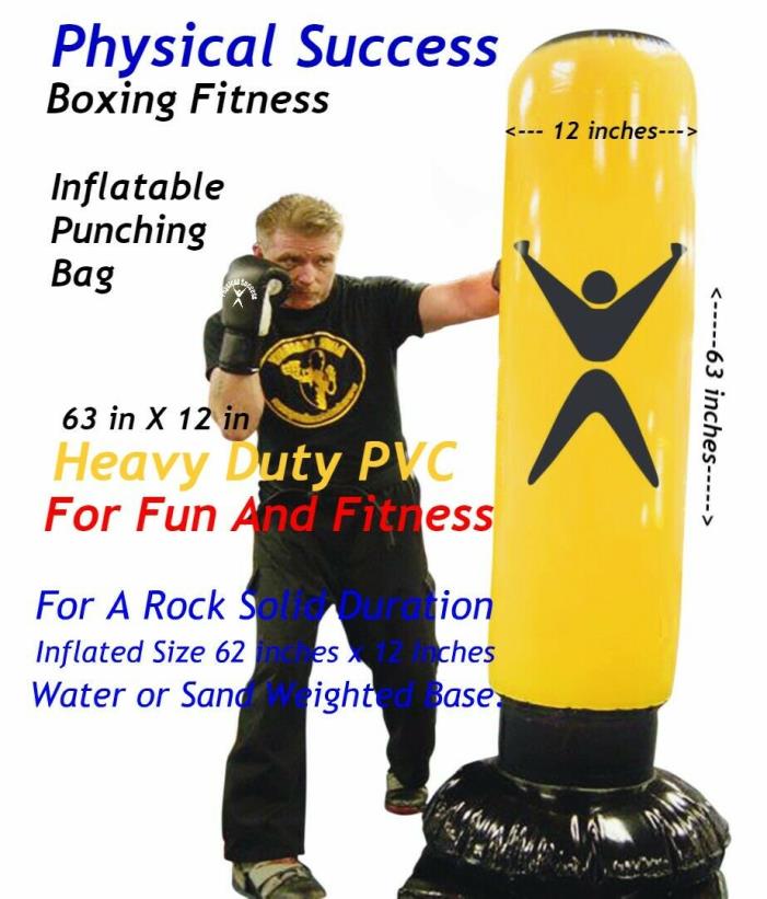 Physical Success Partners Inflatable Punching Bag