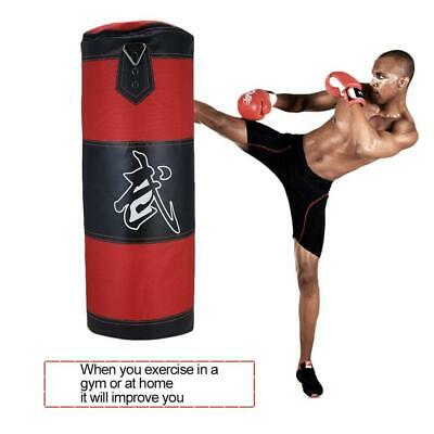 70cm sandbag EMPTY Training Fitness MMA Boxing Bag Hook Hanging Kick