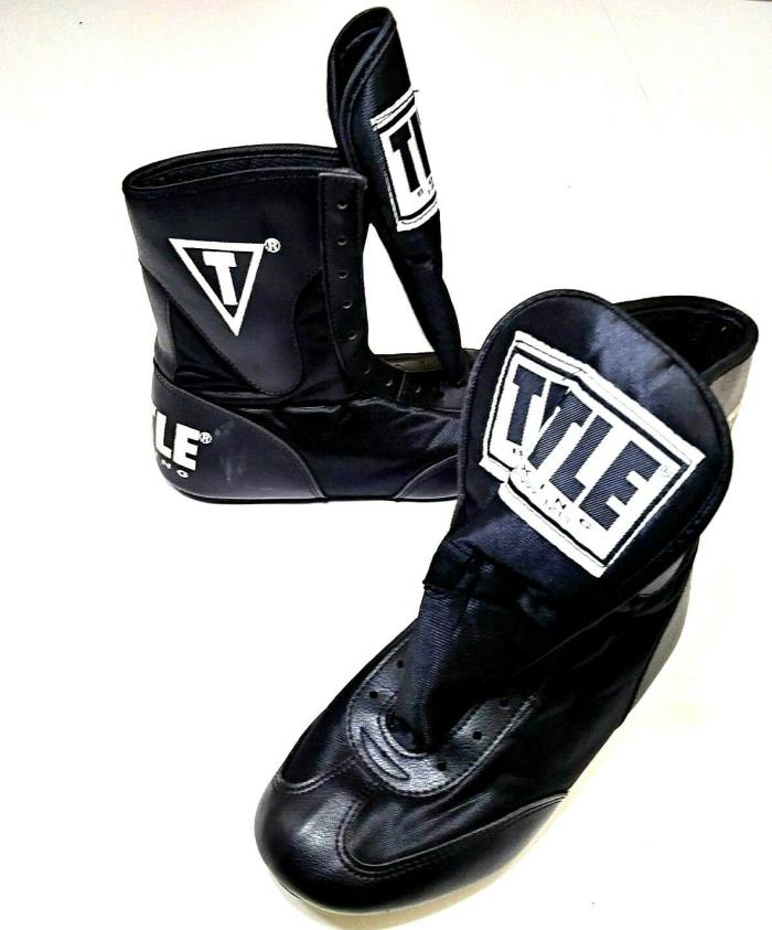 Title Boxing Womens Size 5 Speed-Flex Encore Mid-Length Boxing Shoes Black