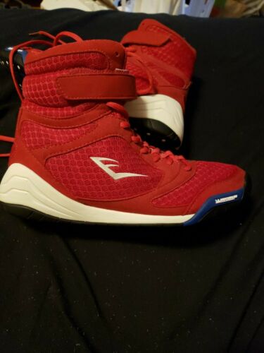 Red Everlast boxing sneakers, mens, size 9