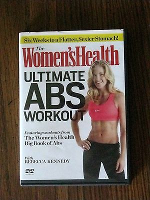 THE WOMAN'S HEALTH ULTIMATE ABS WORKOUTS DVD SEXIER STOMACH WITH REBECCA KENNEDY