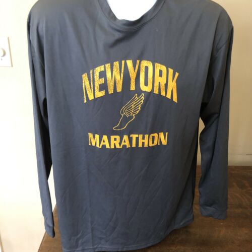 new york city marathon shirt Large Lightweight