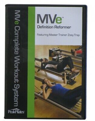 Peak Pilates Mve Definition Reformer Workout DVD. Mad Dogg Athletics