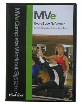 Peak Pilates Mve Everybody Reformer Workout DVD. Mad Dogg Athletics