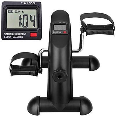 Mini Exercise Bike, Under Desk Pedal Exerciser Portable Foot 