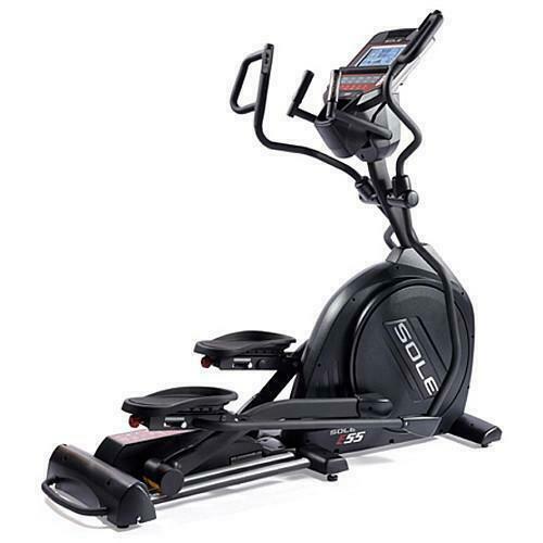 SOLE FITNESS E55 ELLIPTICAL TRAINER w/ BLUE TOOTH CAPABILITY