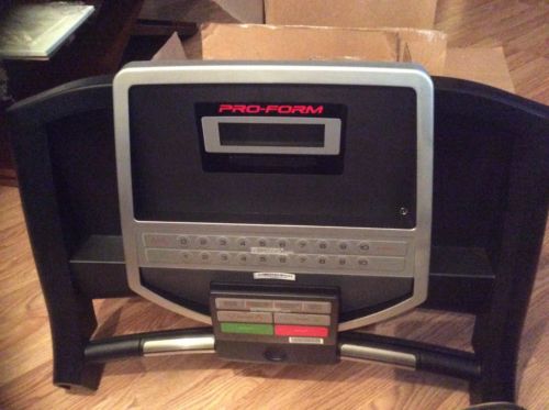 Pro-form treadmill Control panel