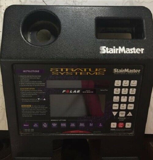 StairMaster Stationary Bike 3300CE Console & Reading Rack - Fast Shipping