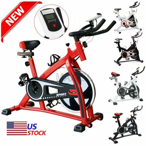 6-Type Fitness Stationary Trainer Exercise Bike Indoor Cardio Cycling Bicycle US