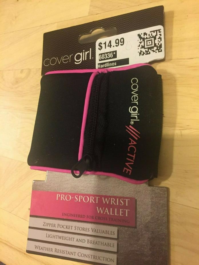 Cover Girl Active PRO-SPORT WRIST WALLET**FREE SHIPPING!!