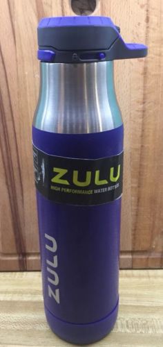 Zulu High Performance Stainless Steel Water Bottle