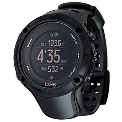 SUUNTO Handheld GPS Units Ambit3 Peak HR Monitor Running Unit, Black Sports 