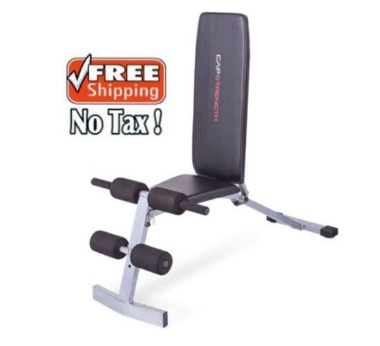 Workout Bench Gym Adjustable Body Exercise Abdominal Incline Weight Training